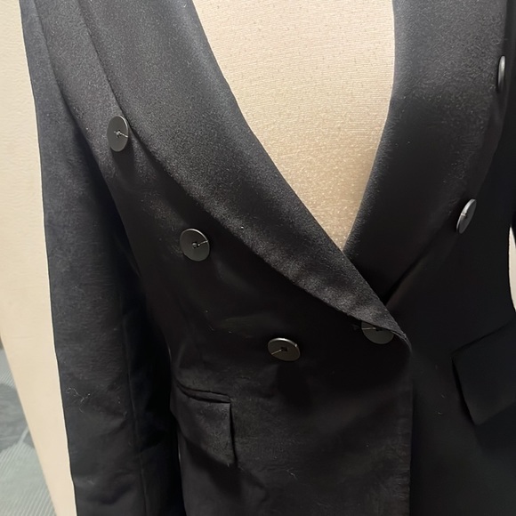 Massimo Dutti double breasted wool blazer - Picture 3 of 6